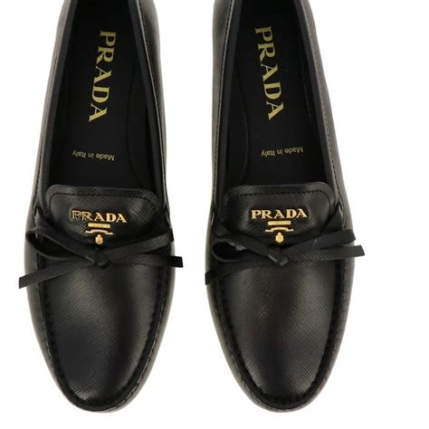 prada gold mules|prada moccasins women's.